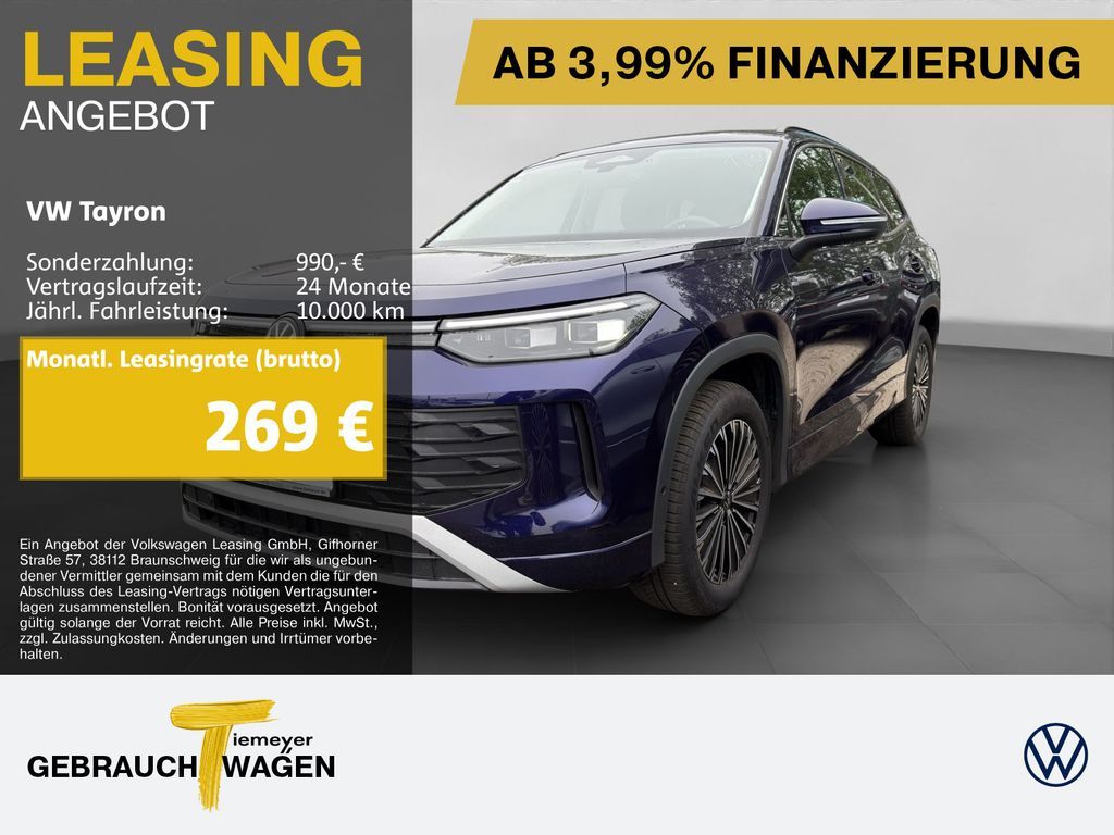 Volkswagen Tayron 2.0 TDI 4M LIFE 7-SITZE IQ.LIGHT ASSIST A Leasing