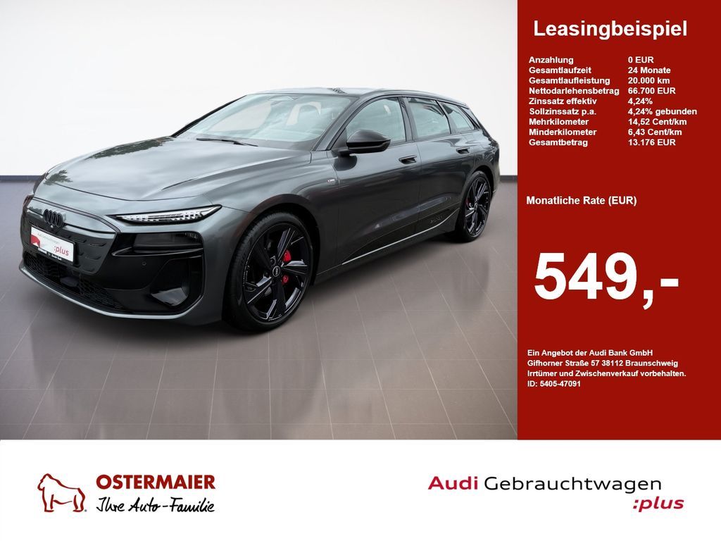 Audi A6 Avant e-tron S-LINE 428PS QUATTRO NP:109tEUR! Leasing