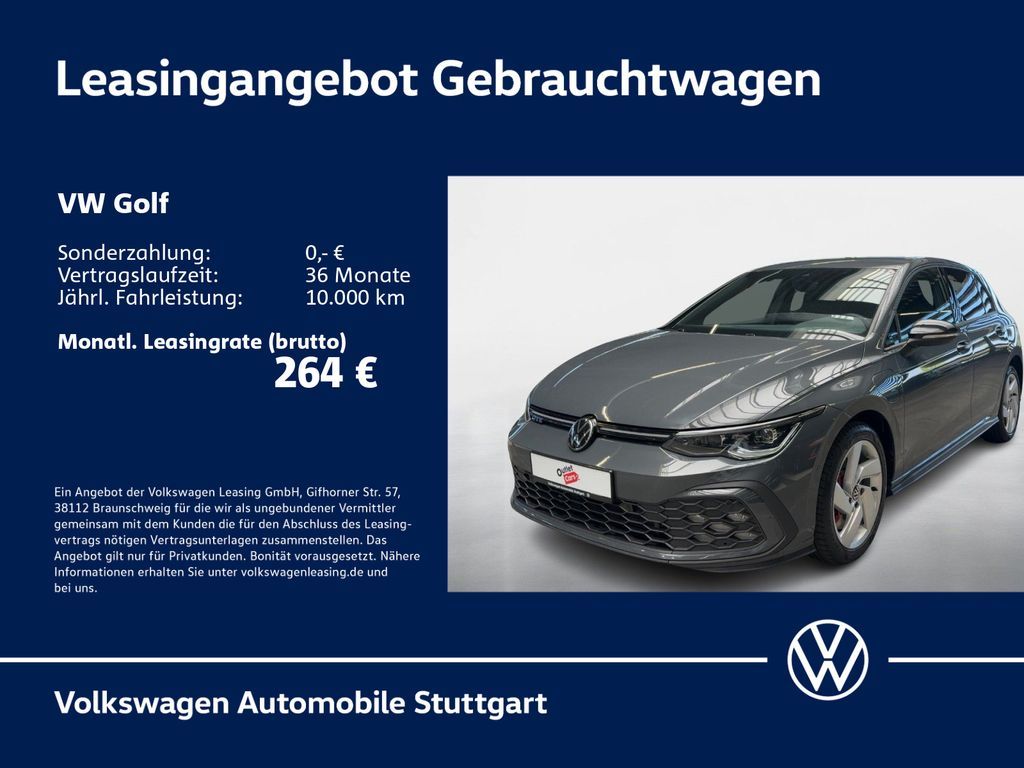 Volkswagen Golf 8  GTE Hybrid 1.4 TSI DSG Navi Kamera Leasing