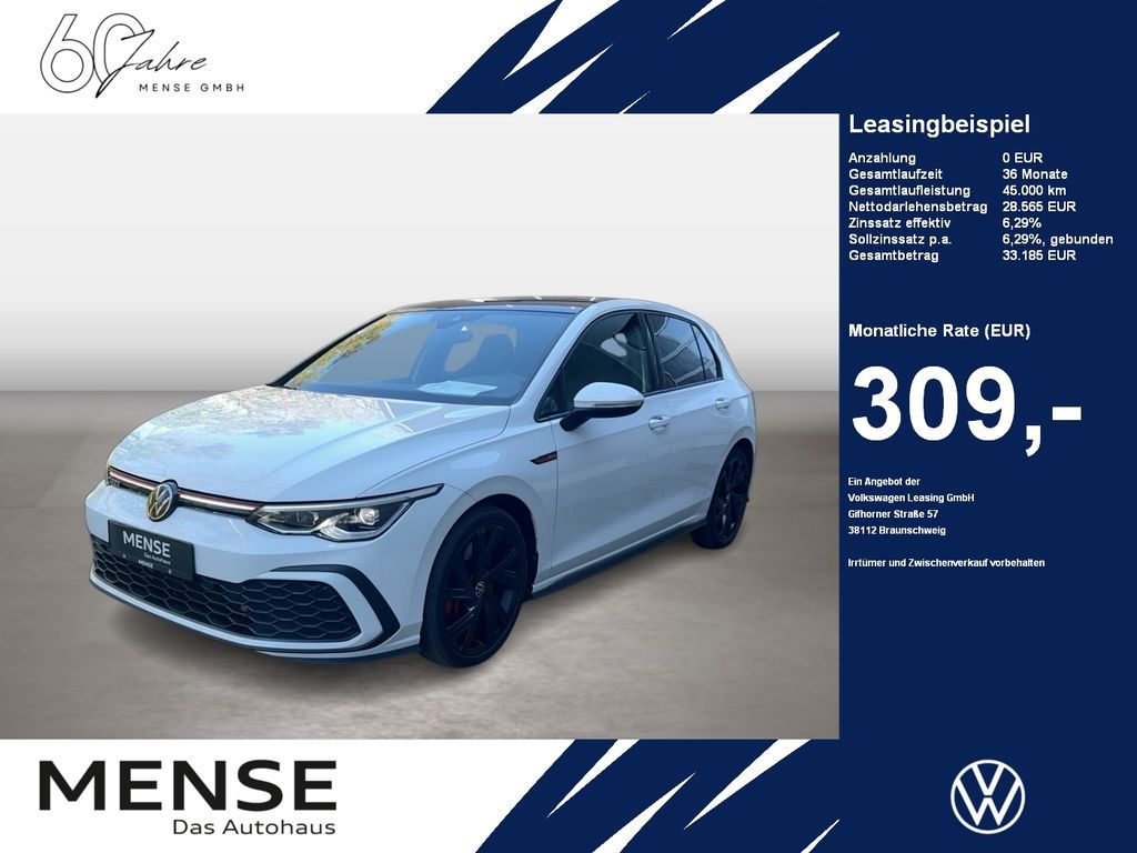 Volkswagen Golf VIII GTI DSG CarPlay|Pano|SD|ACC|LED|Navi Leasing