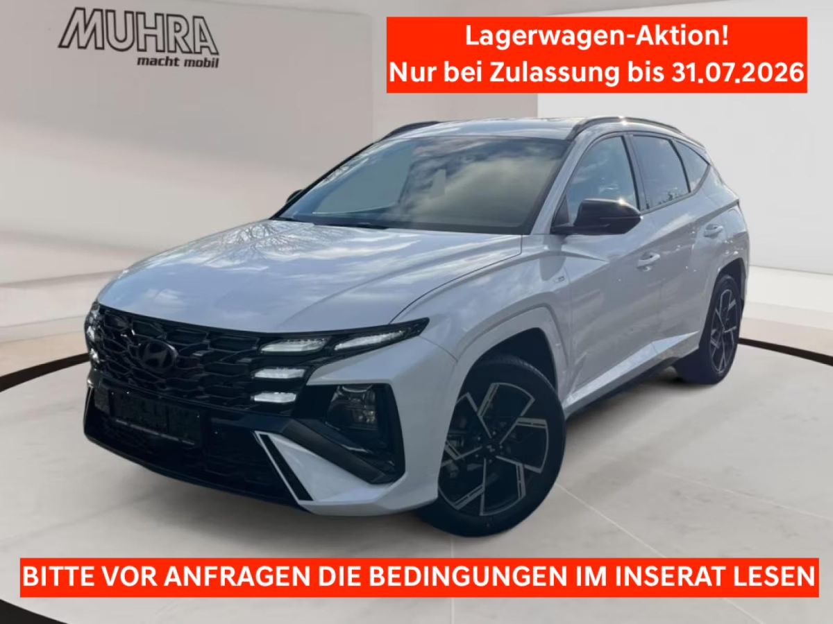 Hyundai TUCSON 1.6 7-DCT 4WD N LINE 180PS|Zulassung bis 31.07.26 Leasing