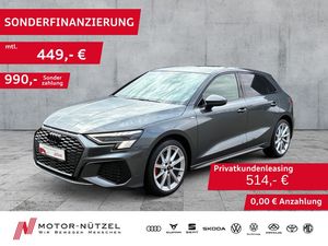 Audi A3 Sportback 40 TDI QU S-LINE MATRIX+PANO+B&O+18