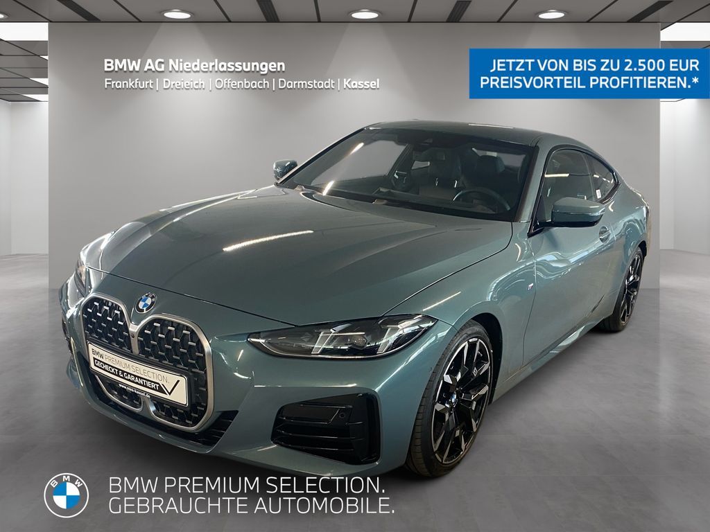 BMW 420i Coupé M Sport LiveCockpitProf Kamera HiFi Leasing