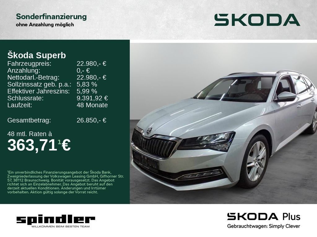 Skoda Superb Combi Ambition 1.4TSI iV DSG/ Standh, AHK Leasing