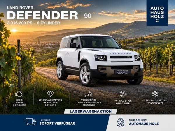 Land Rover Defender 3-Türer! D200S - AHK - SHZ - WINTERPAKET - 360KAMERA - NAV Leasing