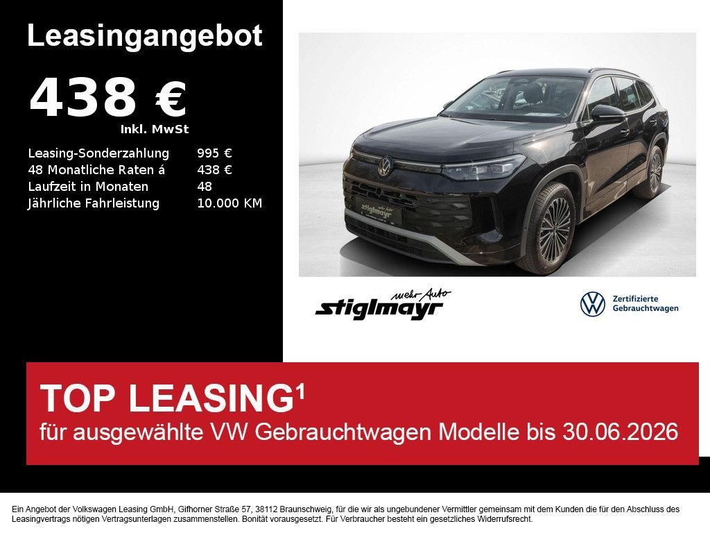 Volkswagen Tayron Life 1.5 eHybrid DSG DCC+KAMERA+LED+NAVI Leasing