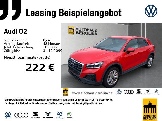 Audi Q2 30 TFSI *MATRIX*PDC*KLIMA* Leasing
