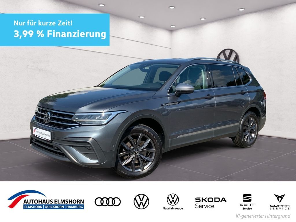 Volkswagen Tiguan Allspace Life 1.5 TSI DSG AHK NAVI HUD AP Leasing