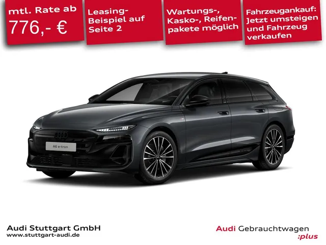Audi A6 Avant e-tron S line business performance270kW
