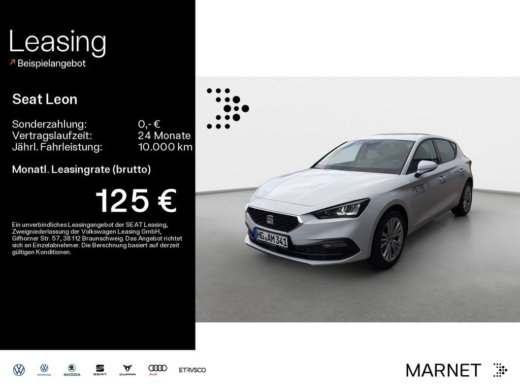 Seat Leon Style Edition 1.5 TSI *Navi*Kamera*Climatro Leasing