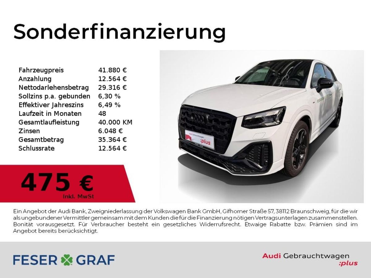 Audi Q2 S line 35 TFSI S tronic Leasing