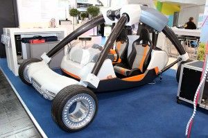 Das Elektroauto Elmar wurde von Studierenden der DHBW Mannheim gebaut.