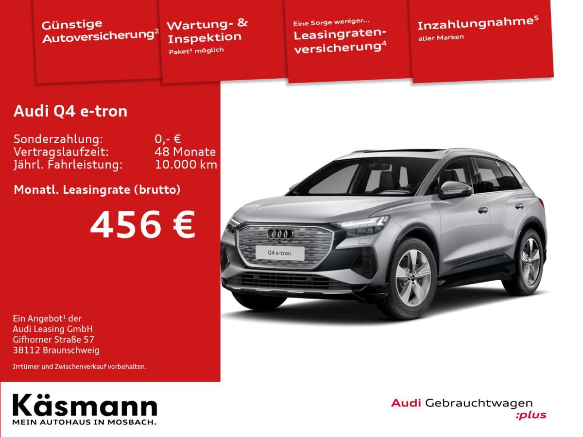 Audi Q4 e-tron 55 qu WINTERRÄDER S line PANO MATRIX SHZ Leasing