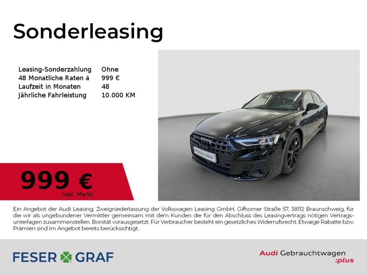 Audi A8 60 TFSI e quattro Pano Matrix AHK Navi Leasing