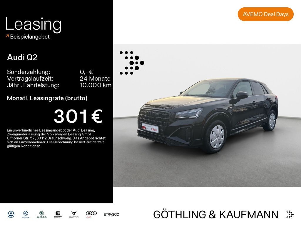 Audi Q2 S line 35 TFSI 110(150) kW(PS) S tronic*MATRI Leasing