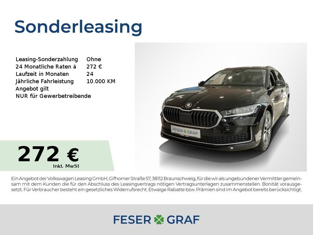 Skoda Superb Selection 2,0 TDI DSG - RFK, LED, NAVI Leasing