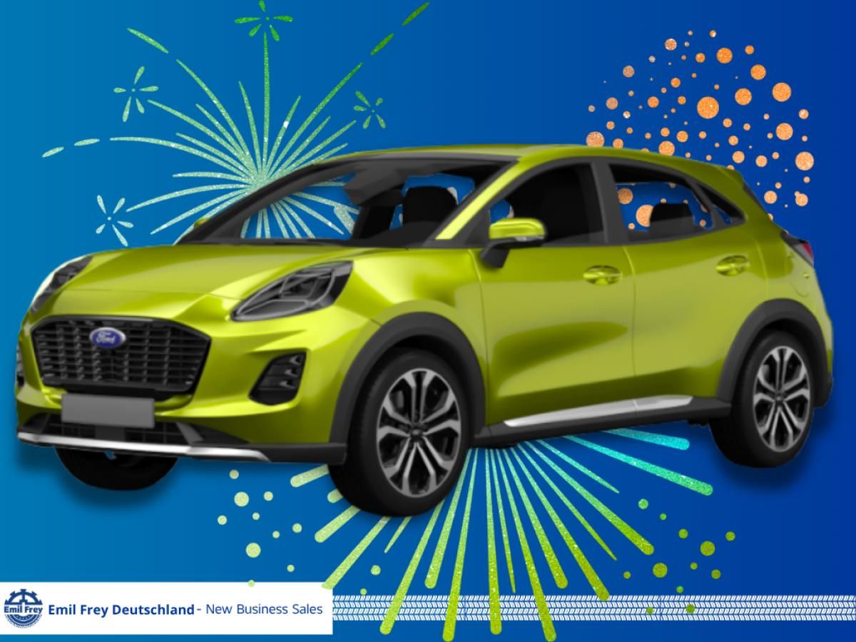 Ford Puma TITANIUM Schalter 1L 125PS 92kw ! Privatkundenahmmer ! Leasing