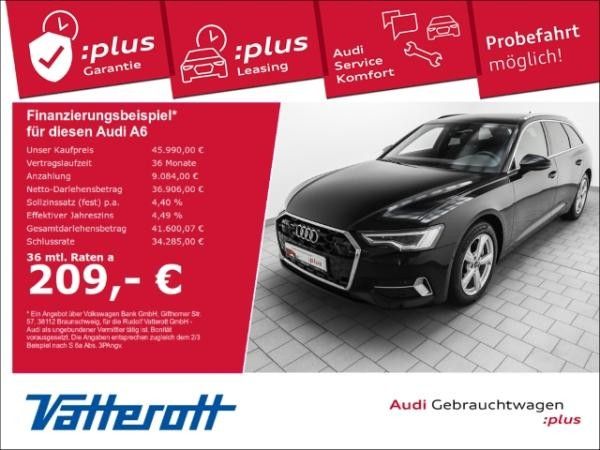 Audi A6 Avant 40 TDI quattro Sport AHK Pano Matrix Memory Leasing