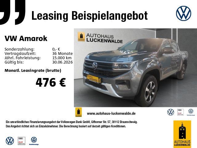 Volkswagen Amarok DC 2.0 TDI 4M Life Aut. *IQ-MATRIX*AHK* Leasing