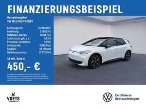 Volkswagen ID.3 PRO ENERGY LED+NAVI+KAM+ACC+KESSY+E-SITZE