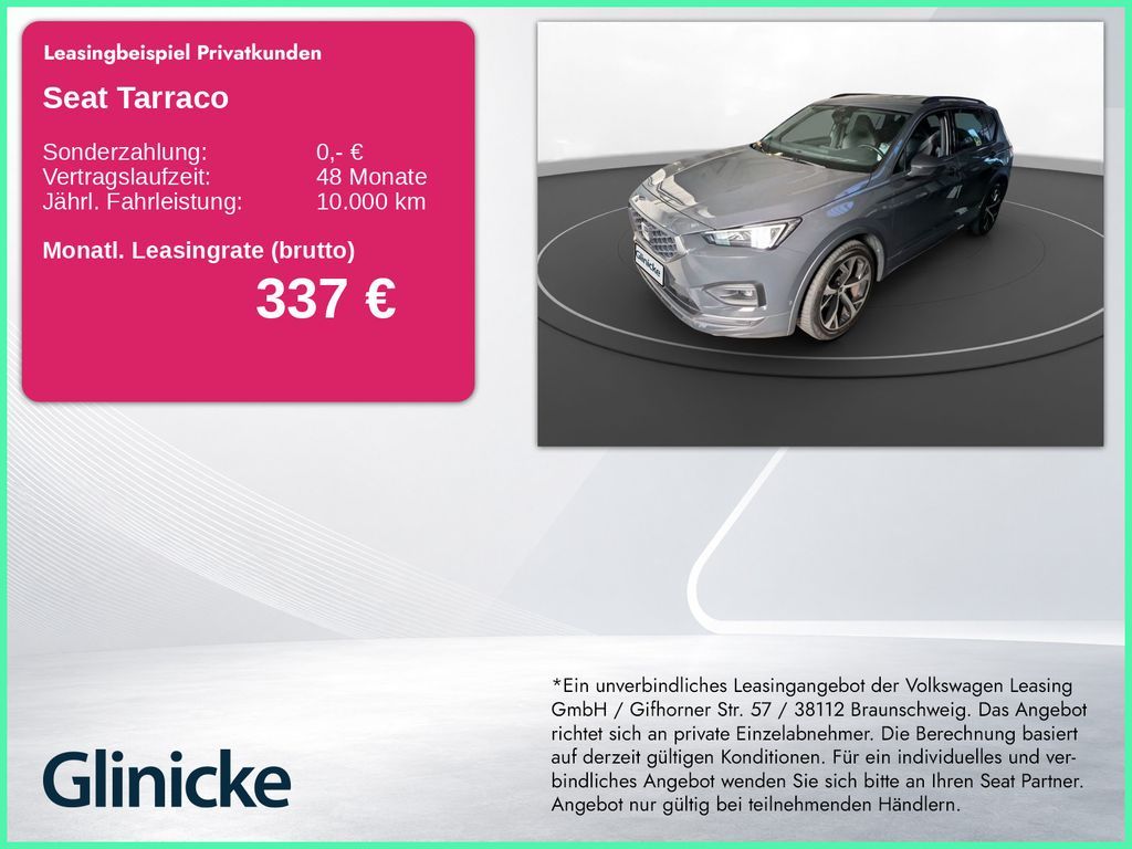 Seat Tarraco 1.5 TSI FR LED LM 19
