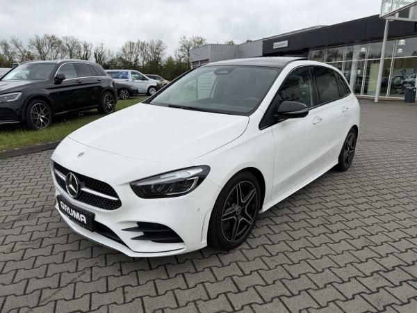 Mercedes-Benz B 250 4M AMG-Premium+Night+KeyGo+Burmester+Pano+2 Jahre Garantie Leasing
