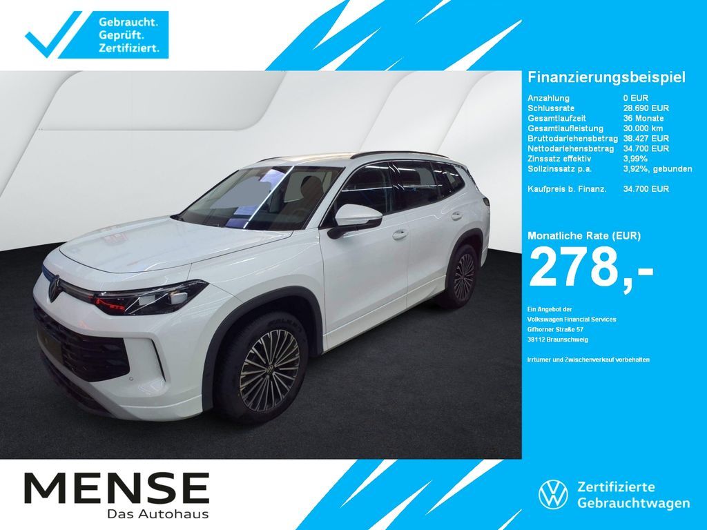 Volkswagen Tayron 1.5 eTSI 110 kW Life 2026 IQ.Light|Matrix Leasing