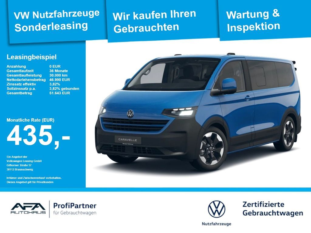 Volkswagen T7 e-Caravelle PanAmericana LED*Navi*AHK*RFK Leasing