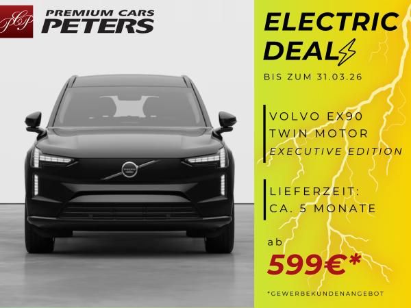 Volvo EX90 Twin Motor Plus Executive Edition | 800V + 0,25% - Versteuerung | Gewerbeleasing Leasing