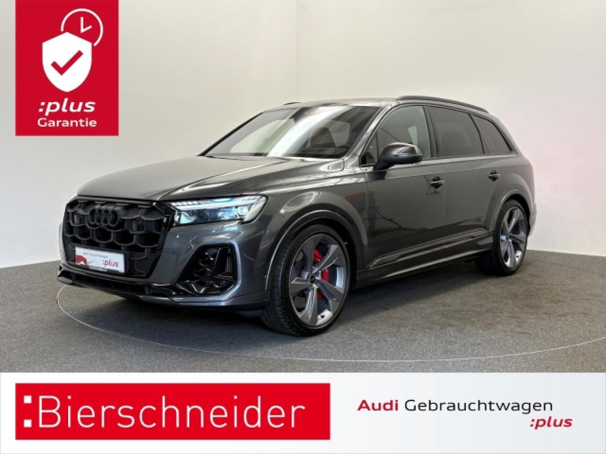 Audi SQ7 LASER 22 PANO UMGEBUNGSKAMERA AHK HEAD-UP SOFT-CLOSE STANDH. NAVI S-SITZE ACC LEDER LUFT GRA D Leasing