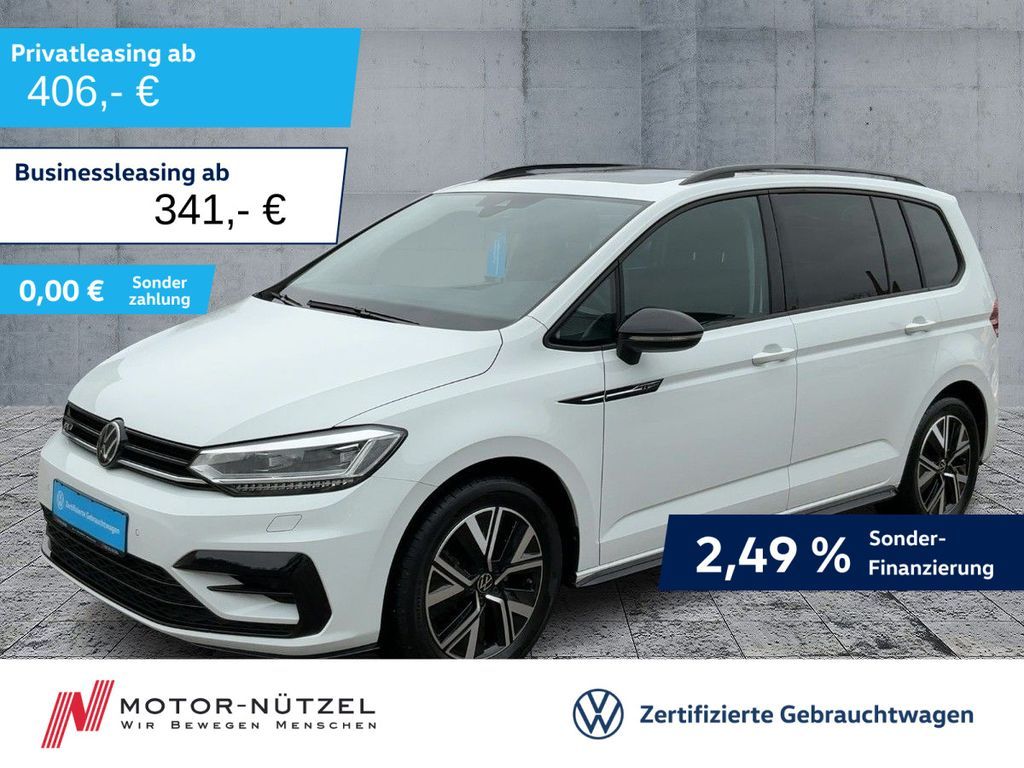 Volkswagen Touran 2.0 TDI DSG R-LINE 5JG+LED+NAVI+AHK+PANO Leasing