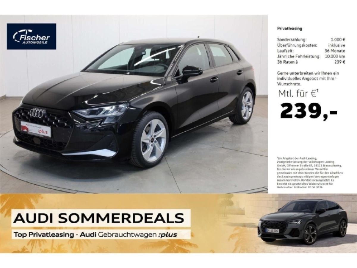 Audi A3 Sportback 35 TFSI Advanced VCP/LED/RFK/SH/NAV Leasing