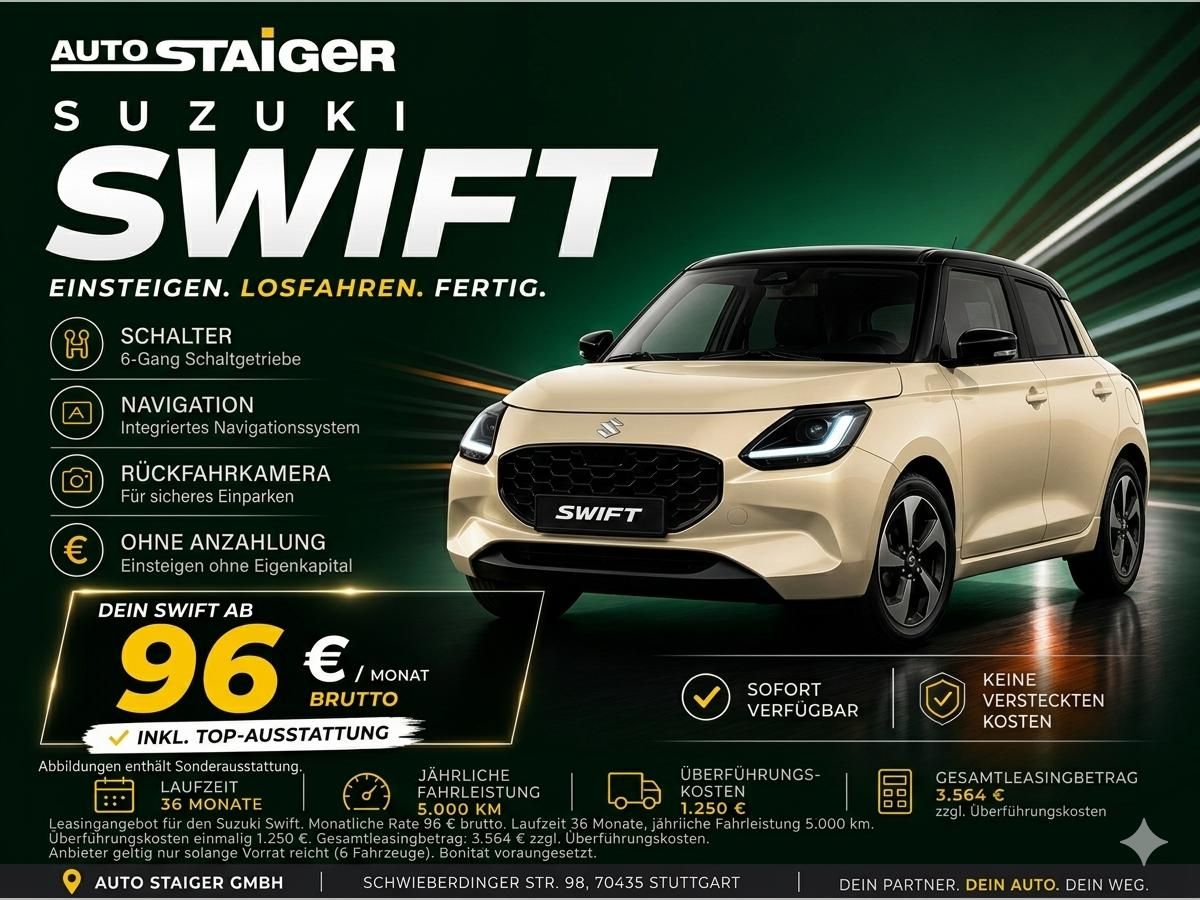 Suzuki Swift #Metallic-Lackierung#Neuwagen-Bestellung #SwiftClub #💶🤑 Leasing