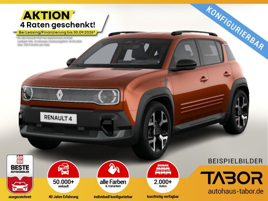 Renault 4 Techno 150 Comfort Range Leasing