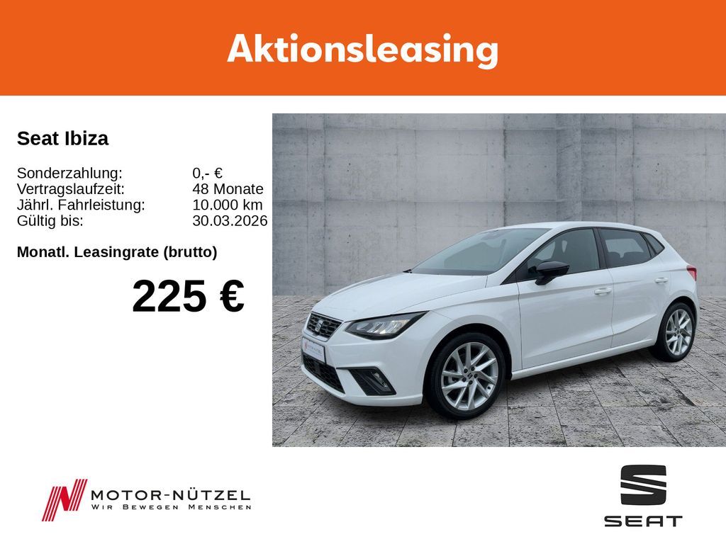 Seat Ibiza FR 116PS DSG/ NAVI/ Paket-M/ SHZ/ KESSY Leasing