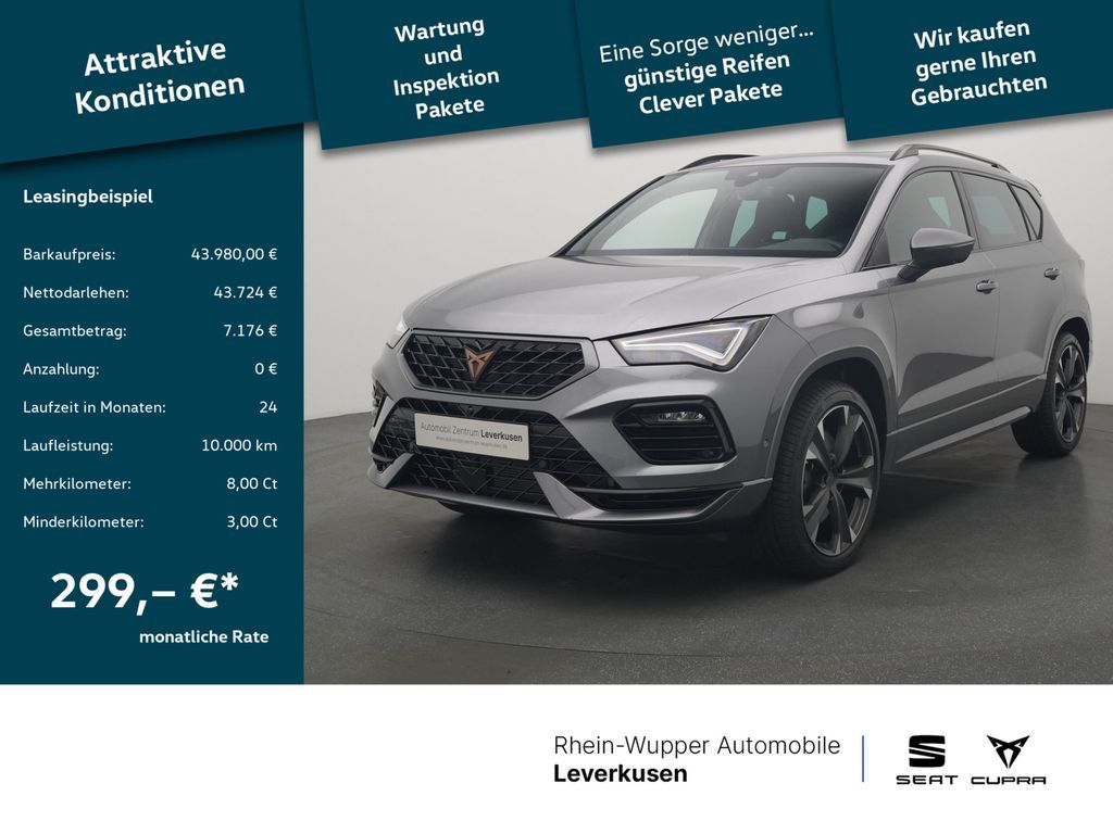 Cupra Ateca VZ TSI DSG 4Drive SHZ AHK LED PANO 360° Leasing