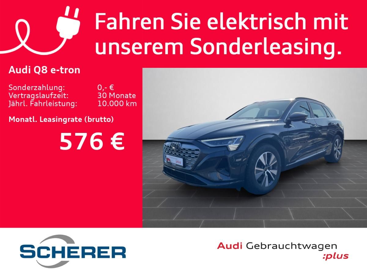 Audi Q8 e-tron 55 MATRIX NAVI REMOTE PARK SITZBELÜFT. Leasing