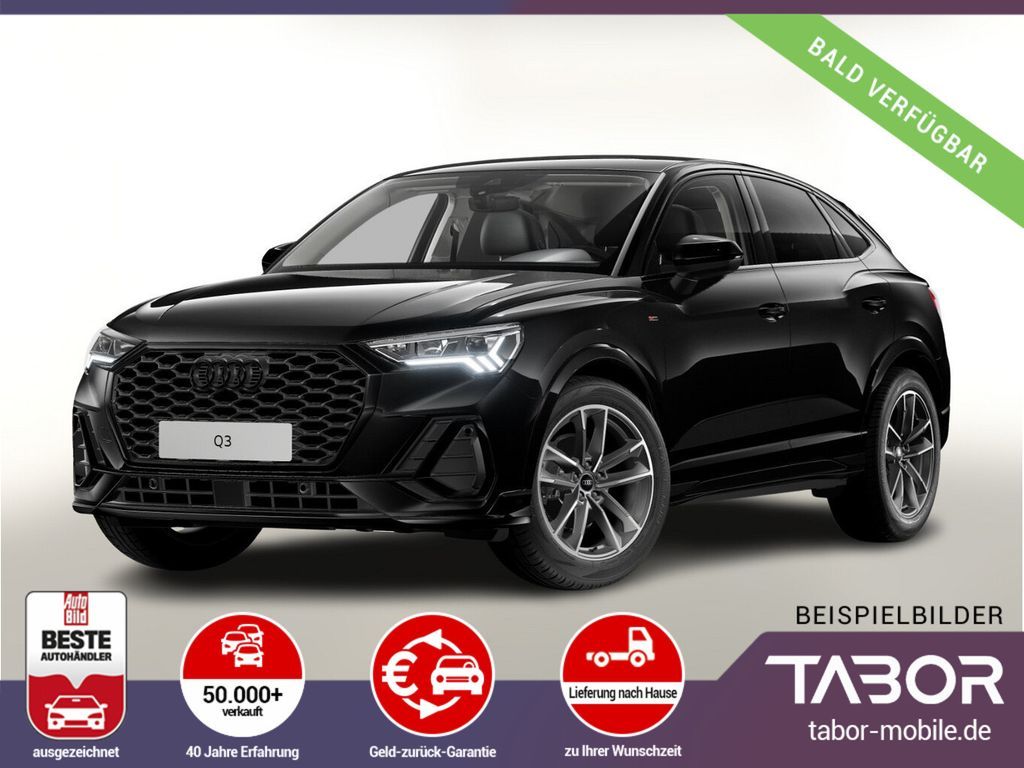 Audi Q3 Sportback 40TDI quattro 2xS line Nav 19Z Pano Leasing