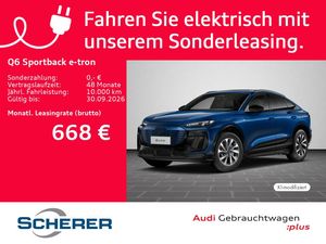 Audi Q6 Sportback e-tron performance S line PANO AHK