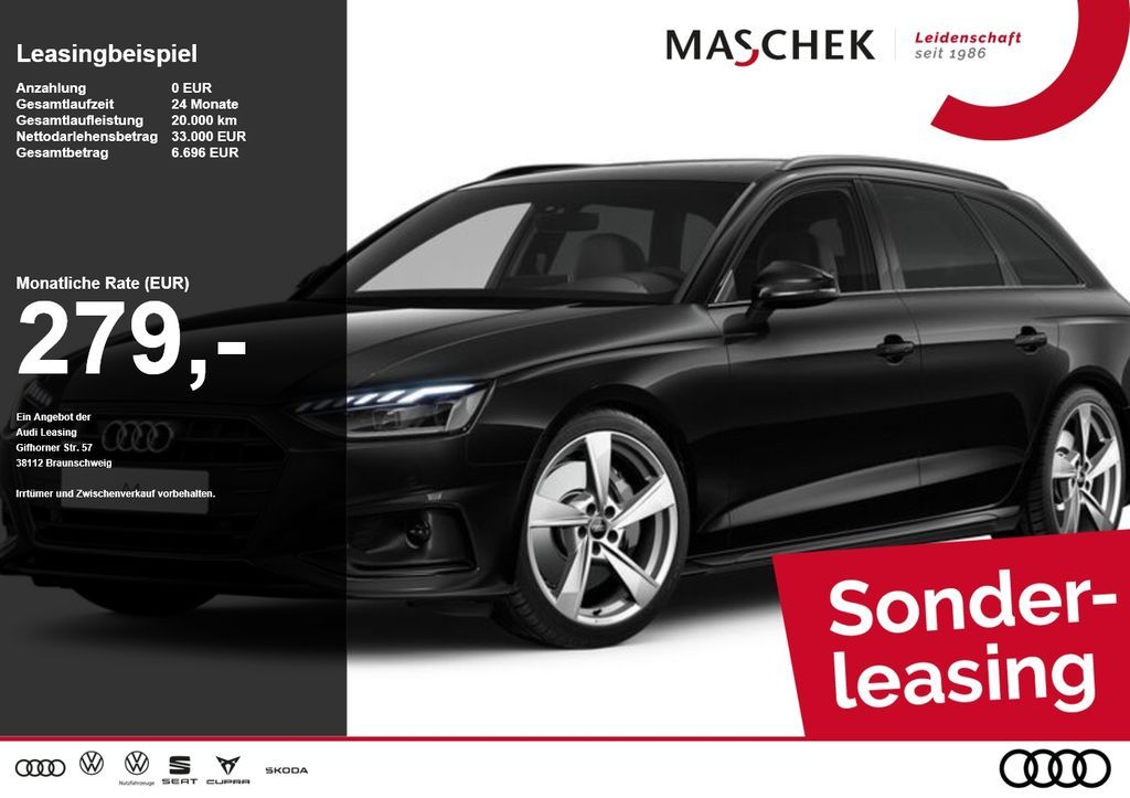 Audi A4 Avant *Sonderleasing* 50 TDI quat Pano Navi A Leasing