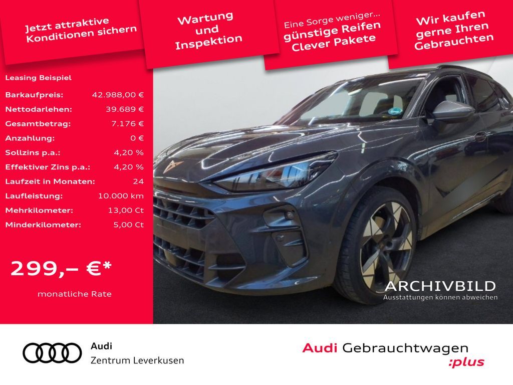 Cupra Terramar VZ PANO MATRIX AHK KAM 360° LEDER HUD Leasing