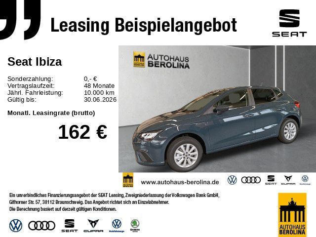 Seat Ibiza 1.0 TSI Road Edition DSG *GRA*NAV*PDC*SHZ* Leasing