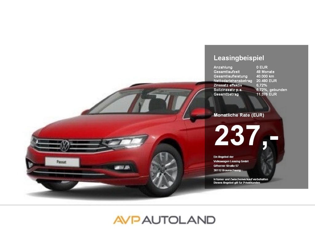 Volkswagen Passat Variant 2.0 TDI DSG Business | NAVI | LED Leasing