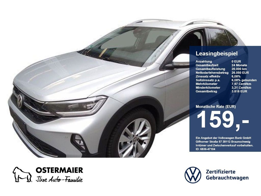 Volkswagen Taigo STYLE 1.5TSI 150PS DSG ACC.5J-G.KAMERA.NAV Leasing