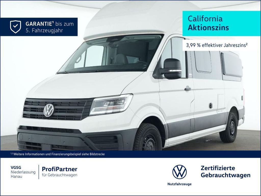 Volkswagen Grand California 600 AHK Hochbett PDC LED Kamera Leasing
