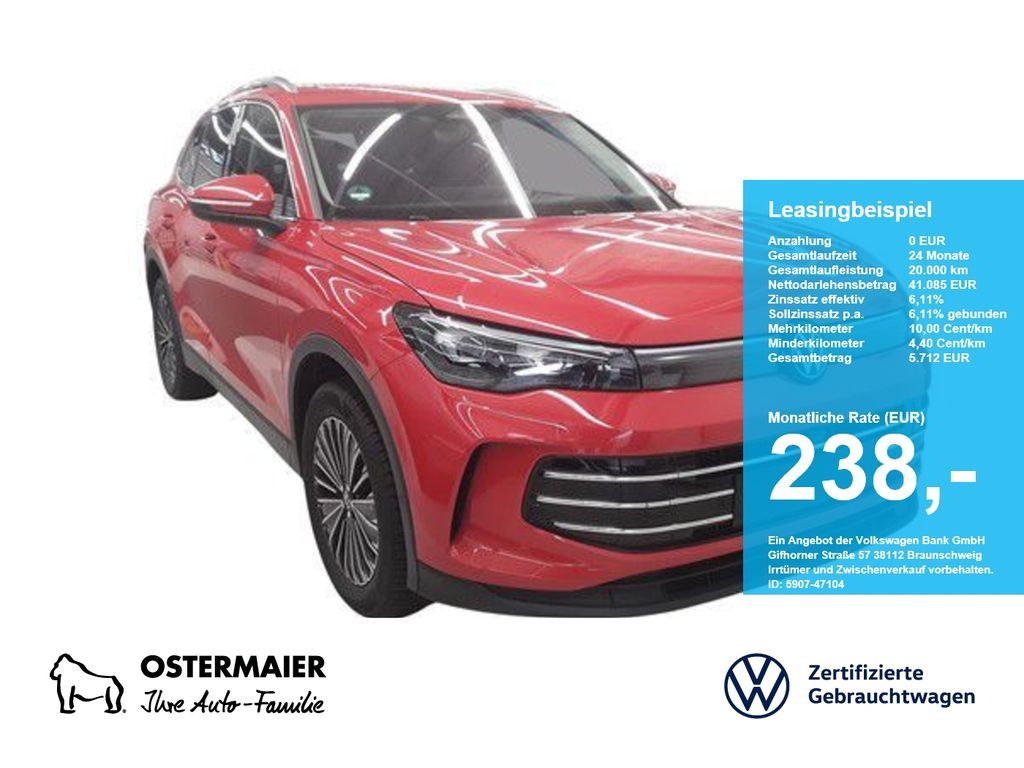 Volkswagen Tiguan ELEGANCE 2.0TDI 150PS DSG ACC.5J-G.STHZG. Leasing