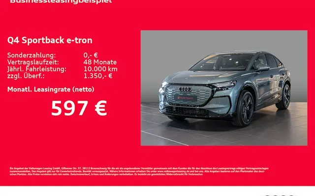 Audi Q4-sportback-e-tron Quattro 5dr