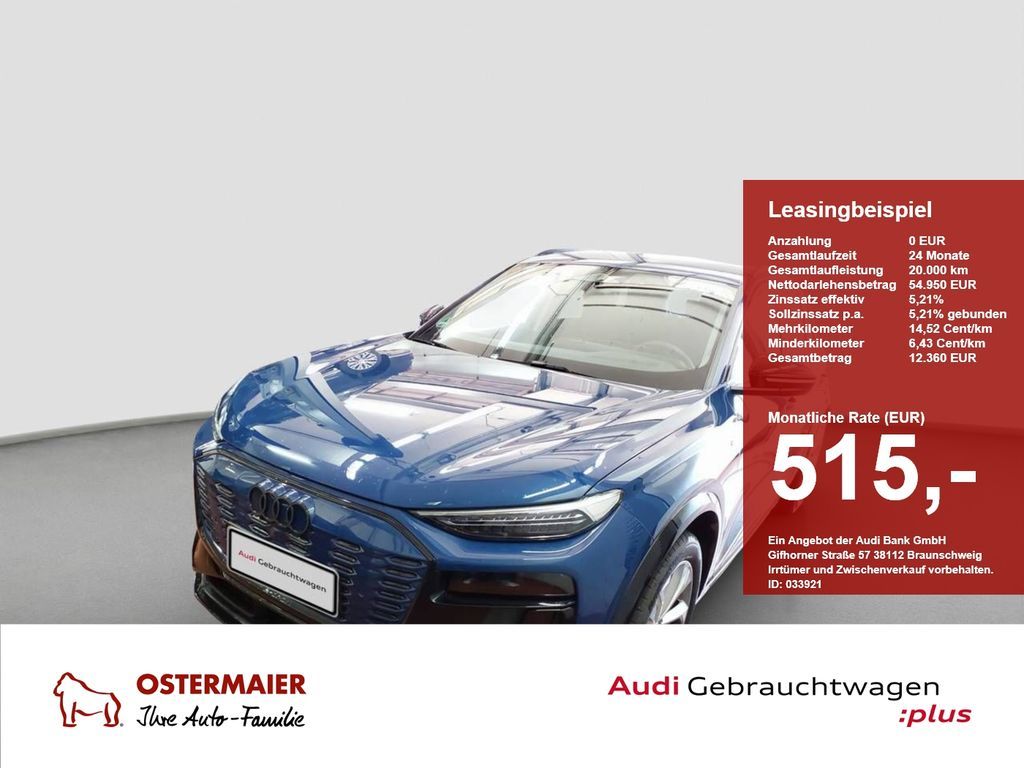 Audi Q6 e-tron S-LINE PERFORMANCE NP:94tEUR! B&O.HuD. Leasing
