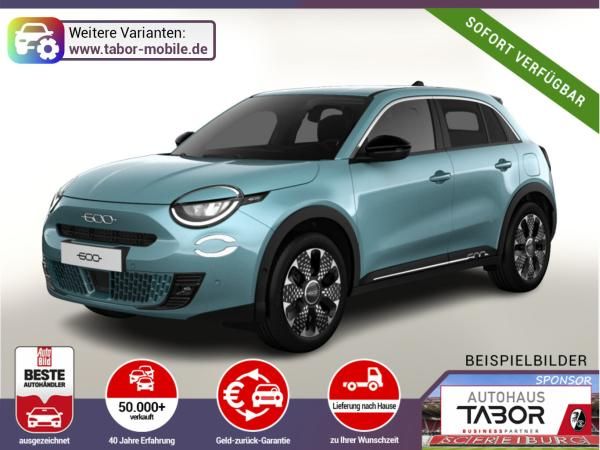 Fiat 600 Hybrid La Prima SHZ eHK ACC Nav Kam 360°PDC Leasing