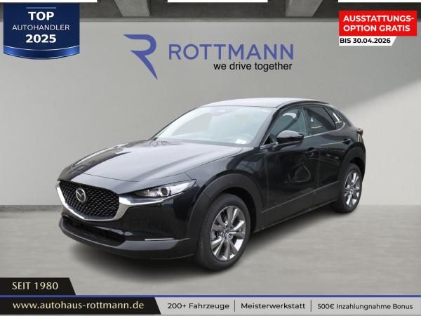 Mazda CX-30 eSKYACTIV-G2.5 140 ps Aut. Takumi Leder-Schwarz Leasing